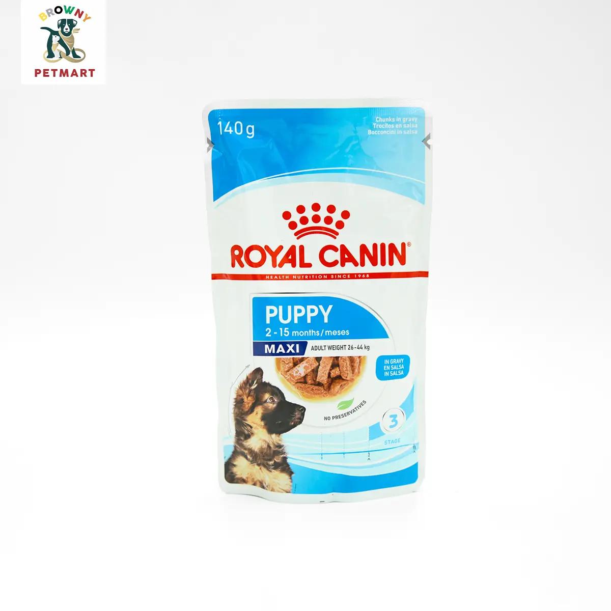 Royal Canin - อาหารลูกสุนัข พันธุ์ใหญ่ ชนิดเปียก (MAXI PUPPY GRAVY)