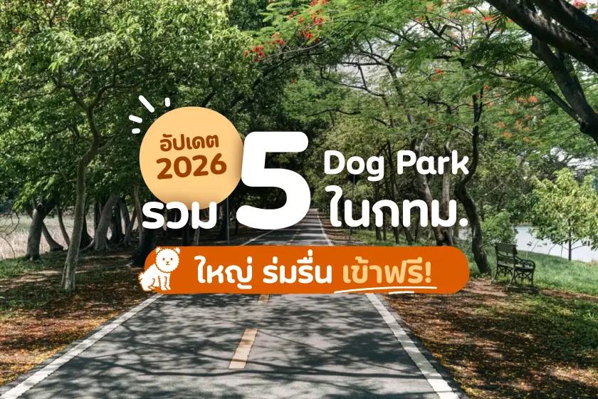 อัปเดต 2026 รวม 5 Dog Park ในกทม. ใหญ่ ร่มรื่น เข้าฟรี!